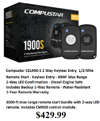 Custom Whips › Compustar PRO Remote Starts
